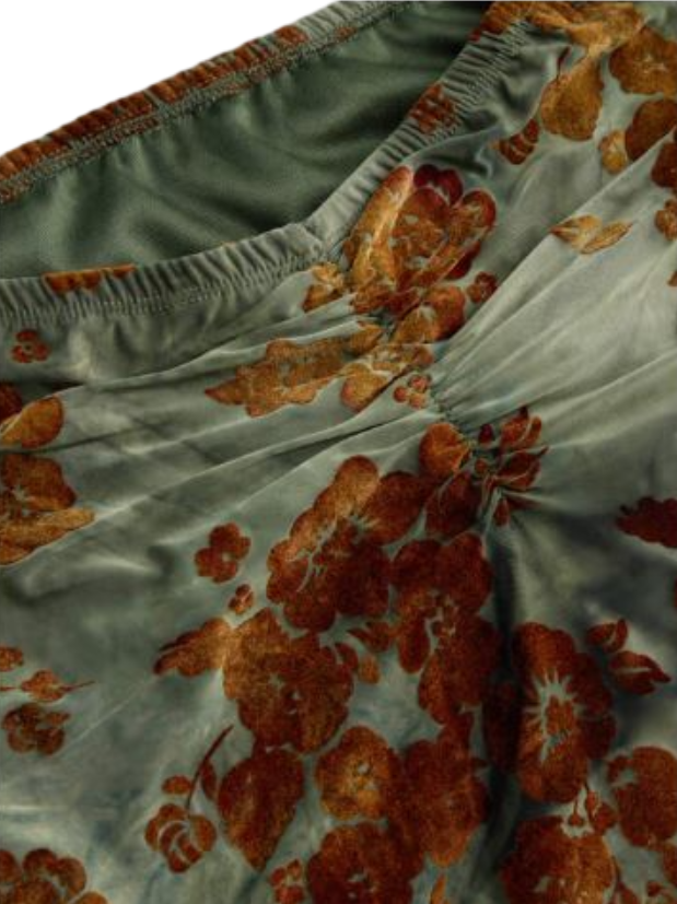 Falda Sirena Floral Bohemia | AZIVRA