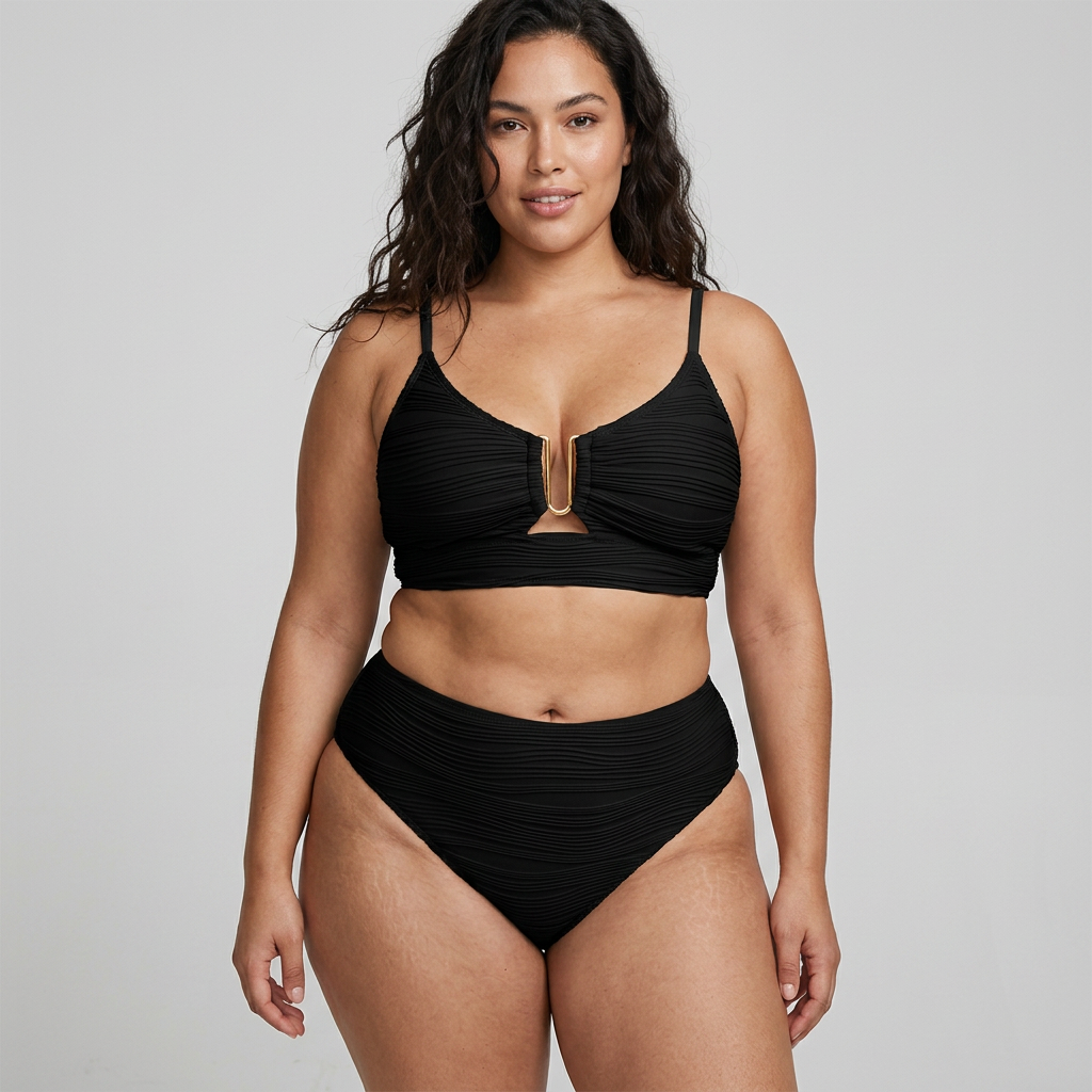 Bikini Costume Modellante a Vita Alta | AZIVRA