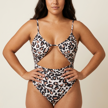 Bañador Moldeador Escote Cut-Out | AZIVRA
