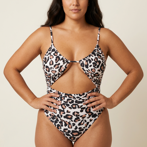Bañador Moldeador Escote Cut-Out | AZIVRA