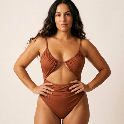 Bañador Moldeador Escote Cut-Out | AZIVRA