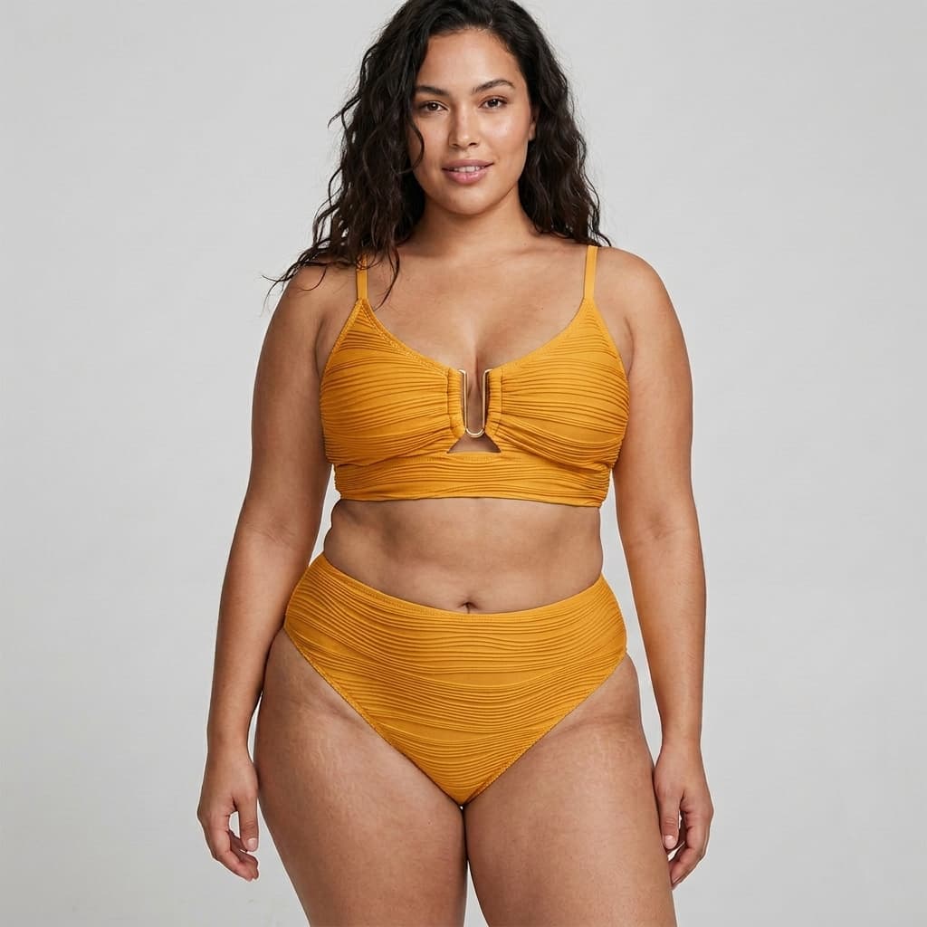 Bikini Costume Modellante a Vita Alta | AZIVRA