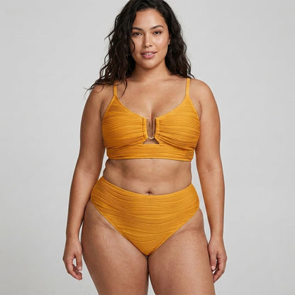 Bikini Costume Modellante a Vita Alta | AZIVRA