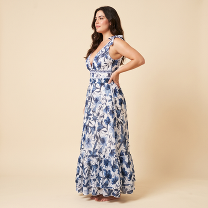 Conjunto Bañador y Falda Floral | AZIVRA