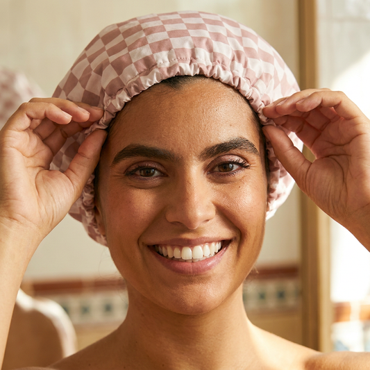 Gorro de Ducha Satinado Luxury | AZIVRA