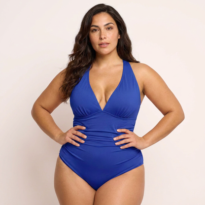 Maillot Sculptant Drapé Devant | AZIVRA