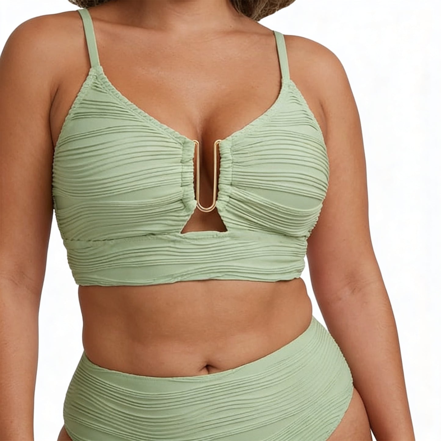 Bikini Costume Modellante a Vita Alta | AZIVRA