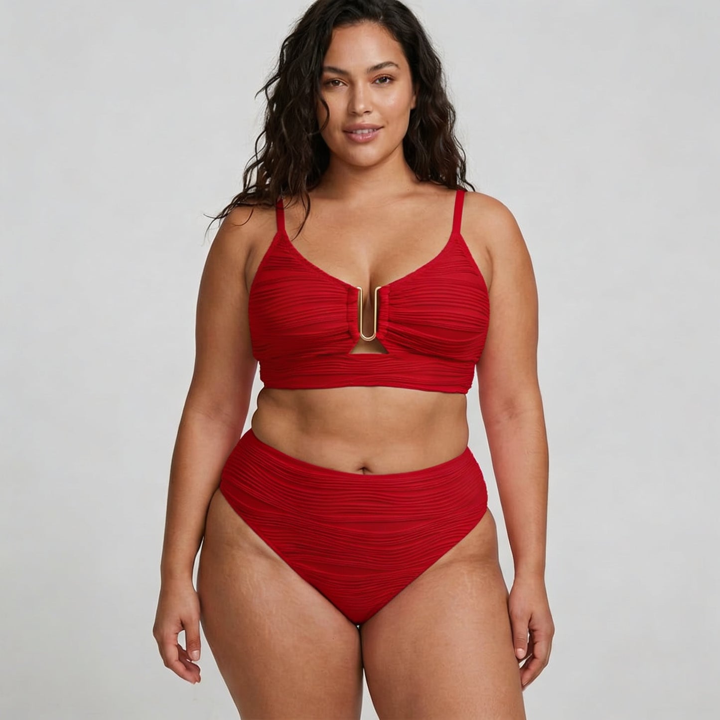 Bikini Costume Modellante a Vita Alta | AZIVRA
